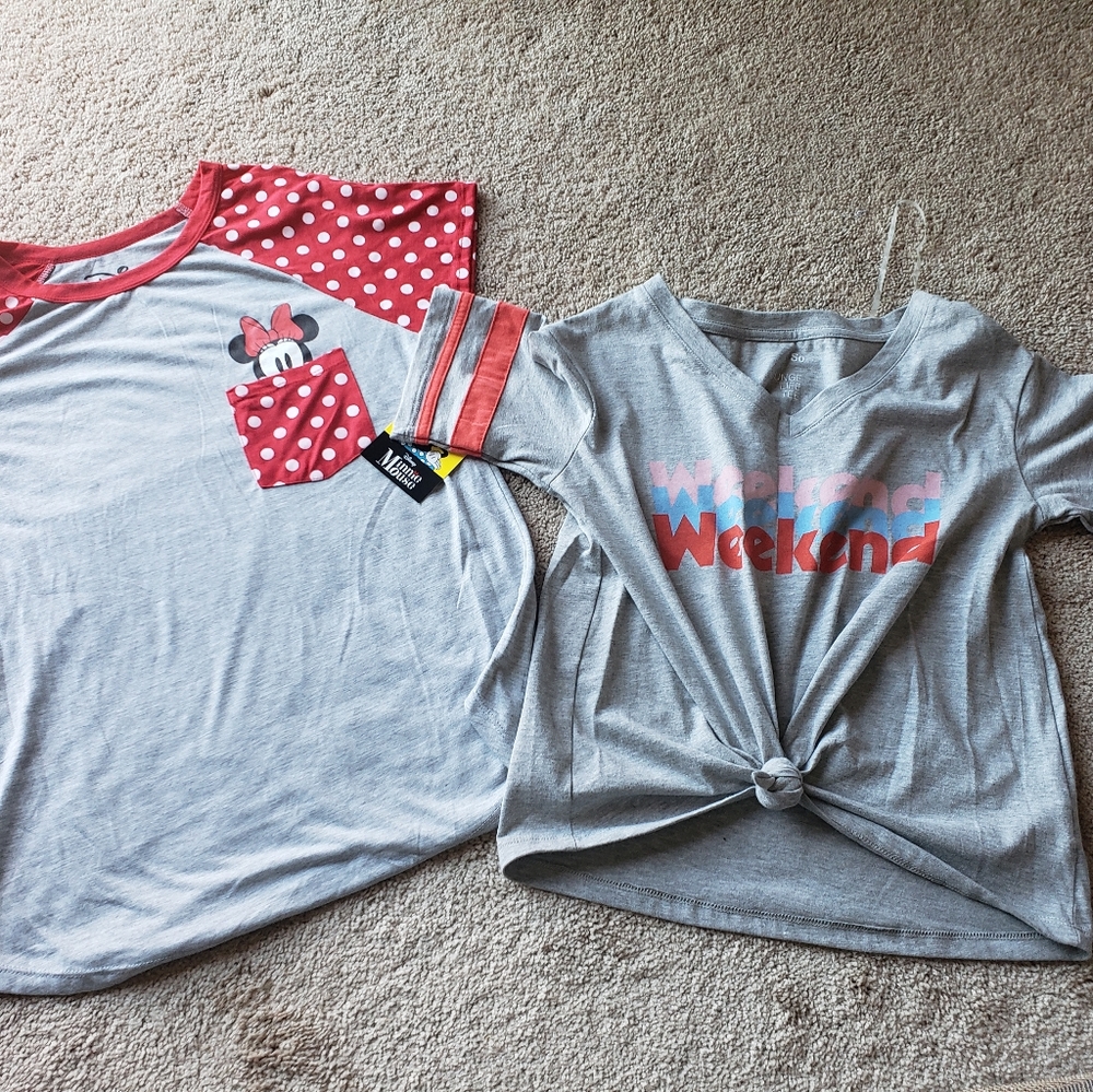 Nwt extra small shirt duo
